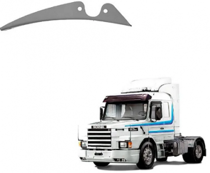 Suporte  para-lama / traseiro / lado direito / curvo - Scania 113   OR-1677344 - Código 6006-1-1