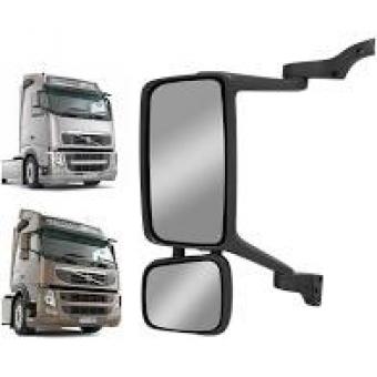 Retrovisor volvo fh - lado esquerdo com desembaçador com auxiliar 2010 a 2015 - Código 8446-1-1