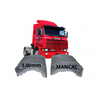 Jogo de bronzina de  mancal ( 1.00mm ) Scania  - Código 6717-1-1