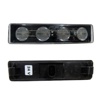 Lanterna vigia Led   ( Quebra sol ) Scania S4    - Código 6914-1-1