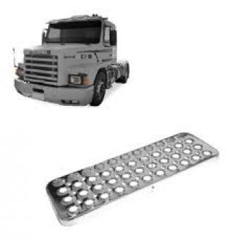 estribo scania t 112/113 455mm cromado - Código 7130-1-1