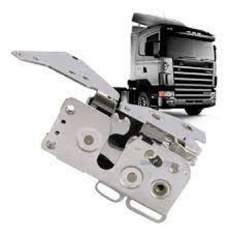 Fechadura porta scania s4 - lado direito trava eletrica - Código 7176-1-1