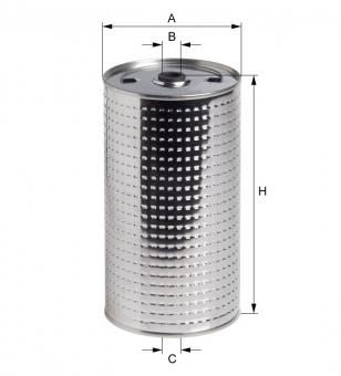 Filtro lubrificante mbb 1113 - hgt - Código 9075-1-1