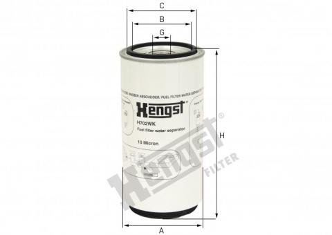 Filtro racor mbb axor / ateg - 1933 / 44 - Código 9080-1-1