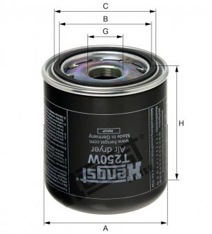 Filtro valvula apu mbb / vv / vm / vw - wabco - Código 9083-1-1