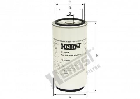 Filtro racor volvo vm / vw const / ivec c9 - Código 9280-1-1