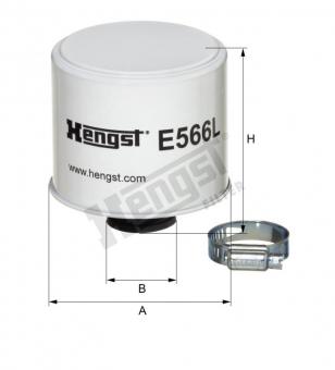 Filtro compressor / respiro tanque vv n/l/fh - Código 9338-1-1