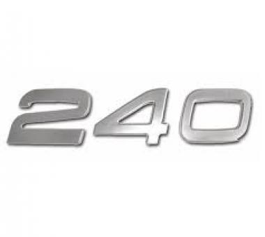 emblema potencia volvo vm 240 - Código 7530-1-1