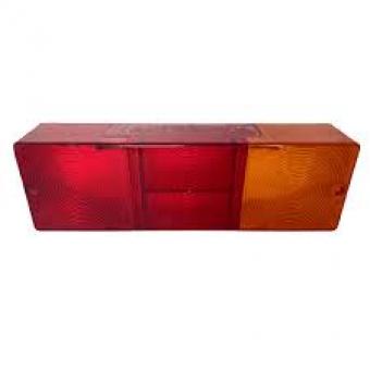 Lente lanterna scania 112 / 42 -lado direito traseiro sem vigia - Código 771-1-1