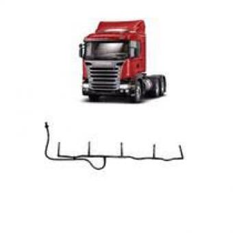 Tubo agua cabeçote scania - 5 cilindros  sangria - Código 7899-1-1