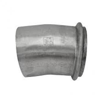 Tubo escapamento entrada catalizador volvo fh - curto - Código 8013-1-1