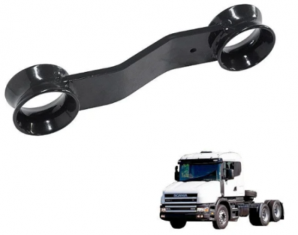 Suporte  suspensão cabine - Scania T S4 curvo  OR-1394535 - Código 8398-1-1
