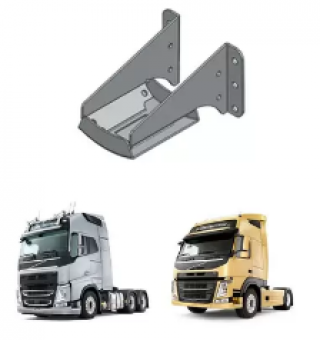 Suporte silencioso -  Volvo  FH   OR-1079661 - Código 8435-1-1