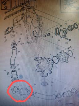 JUNTA TUBO AGUA VV FH