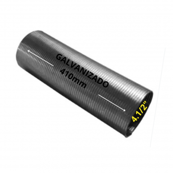 Tubo flexível ( galvanizado ) Volvo  - Código 8697-1-1