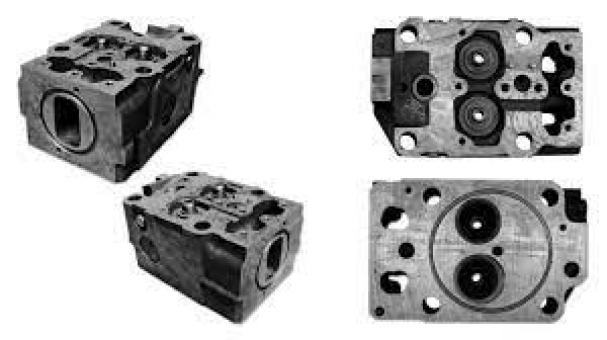cabeçote motor volvo nl10 - Código 8702-1-1