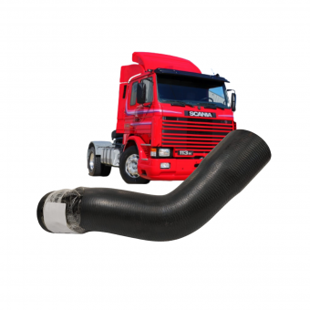 Mangueira radiador inferior /  Scania       - Código 8986-1-1