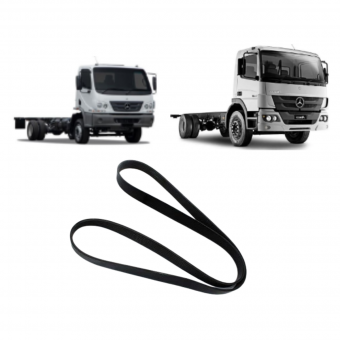 Correia motor 8PK1410 / Mercedes  Benz / Volkswagen - REF.K080554 - Código 9248-1-1