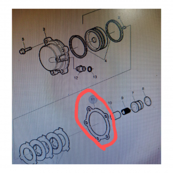 JUNTA EIXO INTERM CAMBIO-FREIO/VV-ISHIFT/FH12