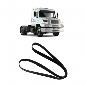 Correia motor 9PK1680 / Mercedes Benz 1945 OM457 / 1944S  OM457 / 1938 L / LS  OM457 LA / REF.K090662 - Código 9630-1-1